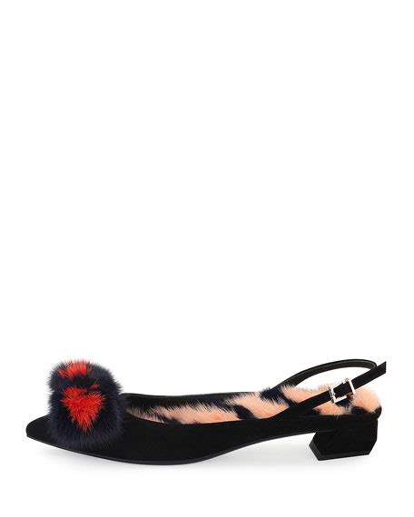 ballerine slingback fendi|FENDI Official USA Online Store.